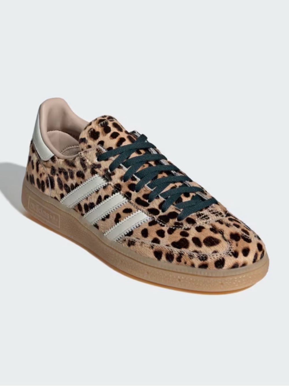 adidas Handball Spezial Leopard Magic Beige / Ivory / Aurora Ivy